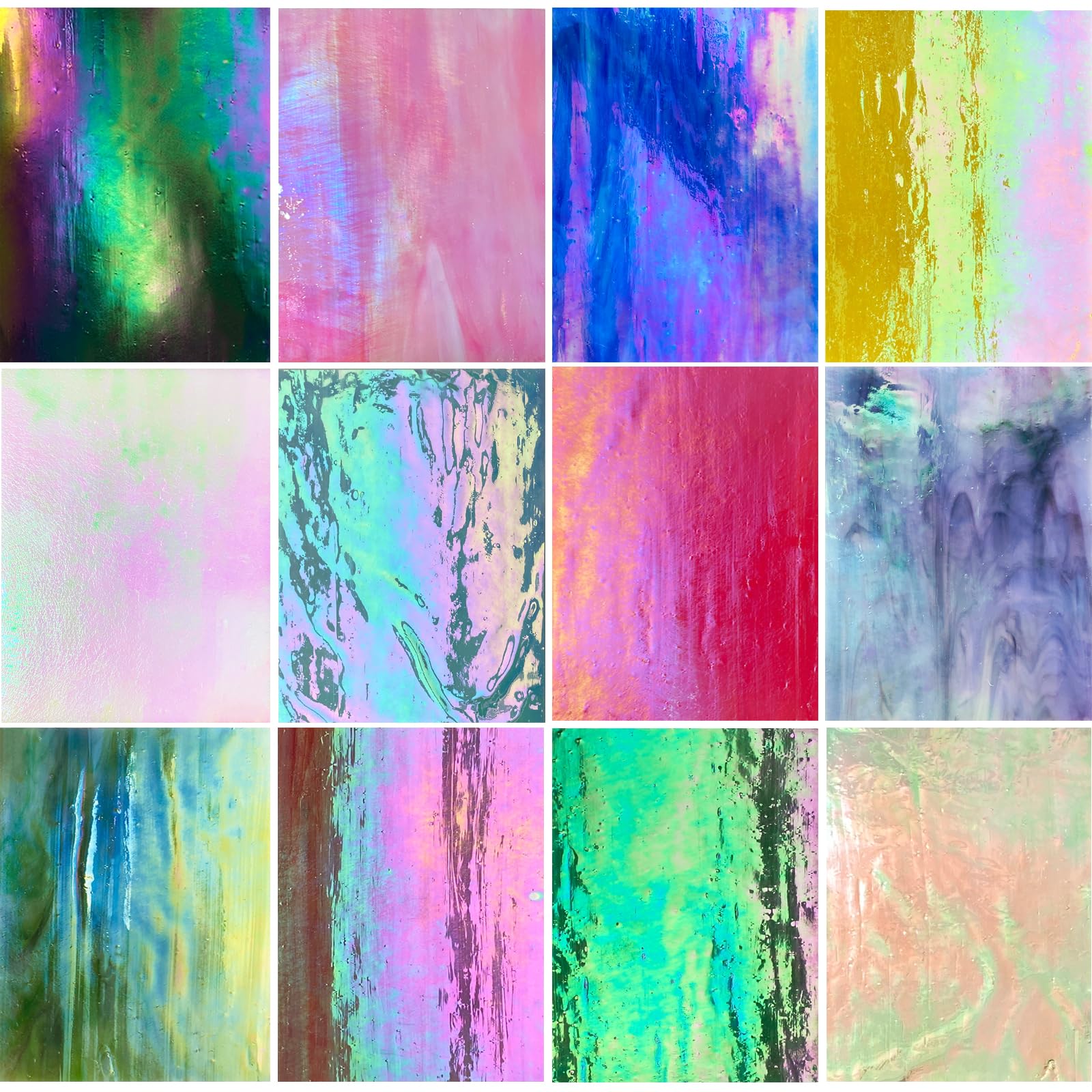 ステンドグラス No.4 4 x 4 (Limited to Stock) – Lunada Bay Tile